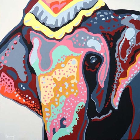 El&eacute;phant Michel Hasson