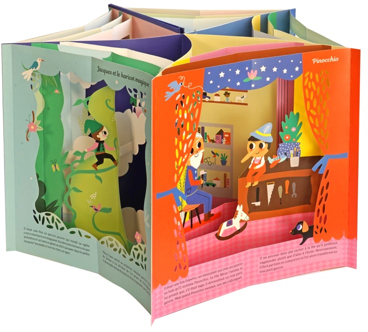 pop-up carrousel
