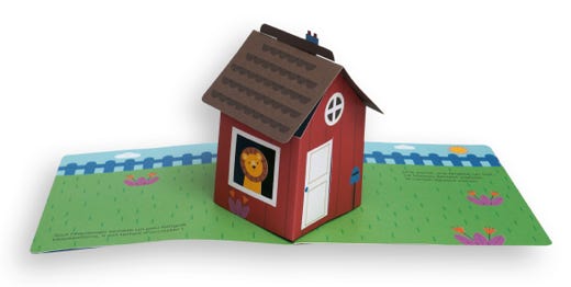 carte pop-up maison