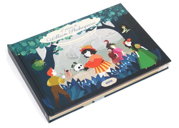 livre anim&eacute; shakespear